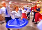 Square Dancing --2 copy  Square dancers, including Thornton and Margie Gross, left, of Greenville, enjoy the evening dancing at the Woodland Heights Recreation Center in Spartanburg Saturday evening, 7-29-06. The Gross&#39; said they have been square dancing since 1980.  (NOTE: with Tad Taylor story)
